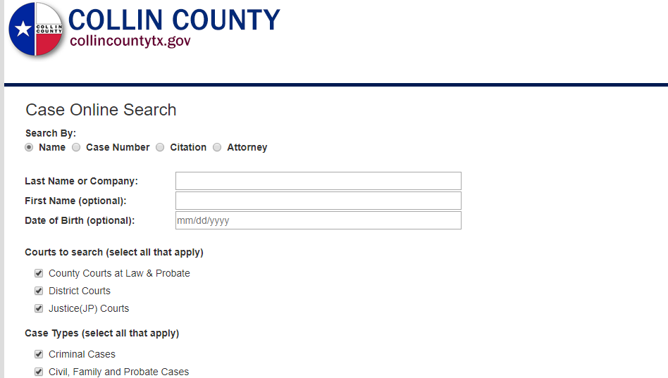 Collin County Arrest Records