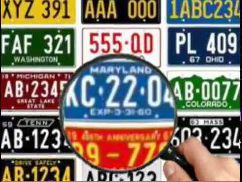 Find License Plate Number By Name