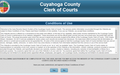 Cuyahoga County Ohio Criminal Records