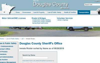 Douglas County Jail Roster