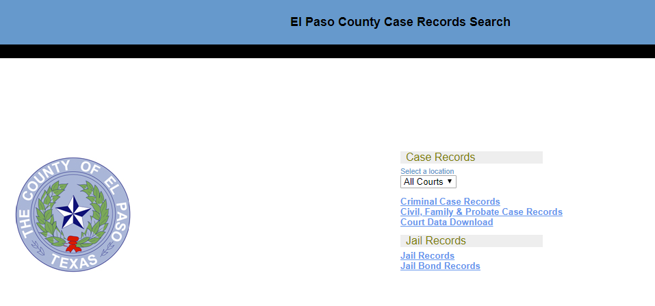 El Paso County Texas Criminal Records